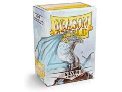 Dragon Shield Sleeves: Matte Silver (Box Of 100)